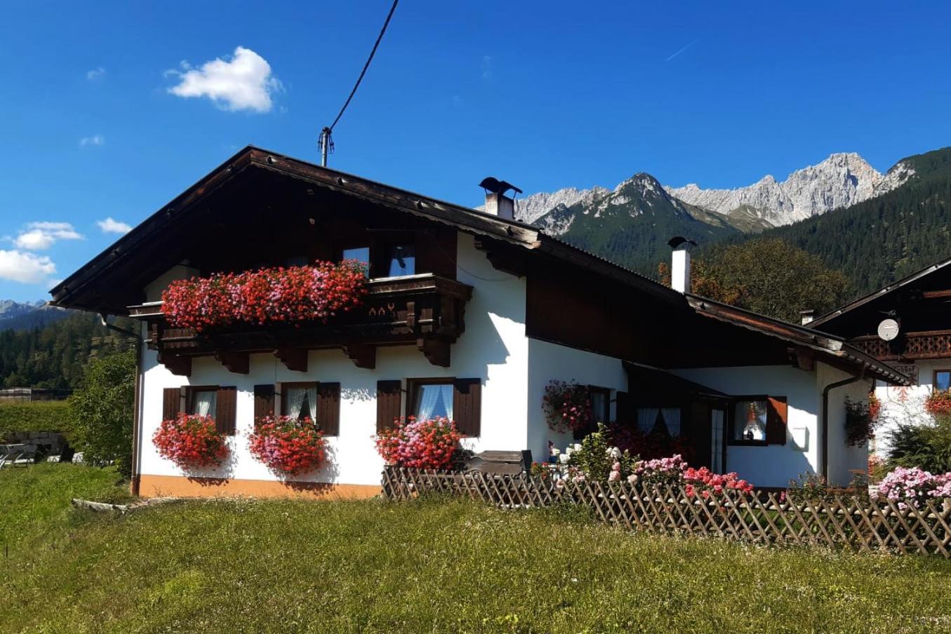 Ferienhaus Muchhof Leutasch Dış mekan fotoğraf